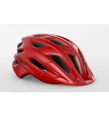 MET casque velo Crossover Mips mat rouge