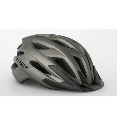 MET Crossover Mips bike helmet mat green