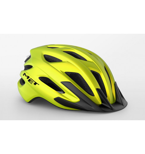 MET Crossover Mips bike helmet metallic lime