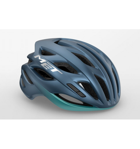 MET casque velo route Estro MIPS Navy teal