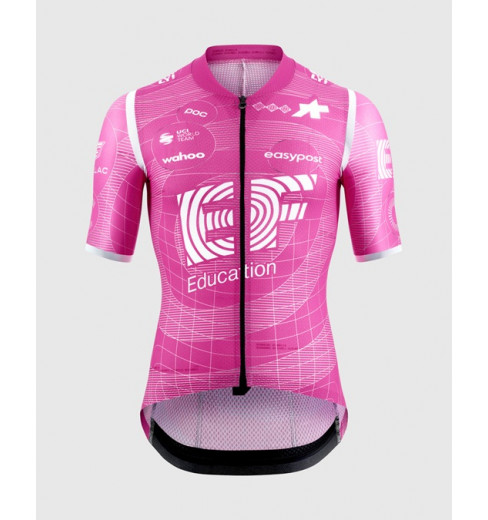 EF Education maillot velo manches courtes Assos Mille GT S11 EVO 2026