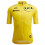 SANTINI maillot vélo manches courtes Tour de France Replica  Leader - Jaune 2025