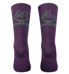 NORTHWAVE chaussettes longues v&eacute;lo Sunday Monday - Violet