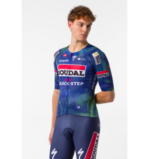 SOUDAL QUICK-STEP Aero Race 8S men's short sleeve cycling jersey - 2026