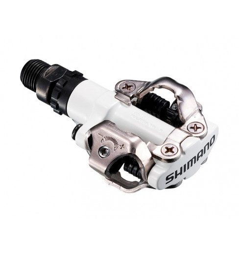 SHIMANO P&eacute;dales VTT SPD PD-M520 blanches