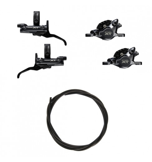 Pair of SHIMANO Deore XT BL-M8200 / BR-M8220 2-piston brakes
