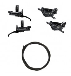 Pair de freins SHIMANO Deore XT BL-M8200 - BR-M8220 4 pistons