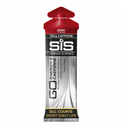 SIS Gel &eacute;nerg&eacute;tique GO Energy+ Caf&eacute;ine (60ml) DLC COURTE