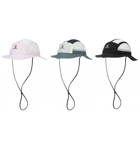 SCOTT black bucket hat