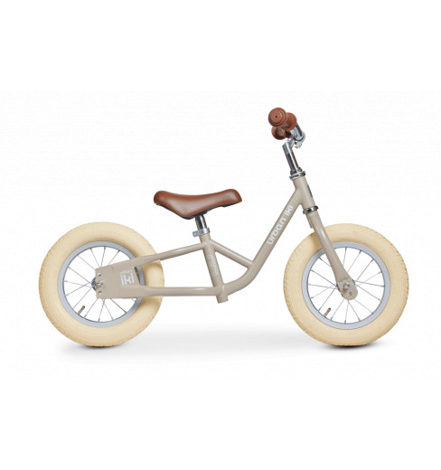 Urban Iki Adjustable Kids Balance Bike 2&ndash;4 Years &ndash; 2 Wheels &ndash; Beige