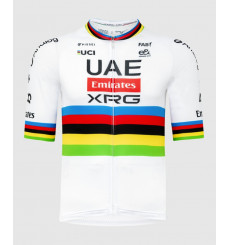 UAE TEAM EMIRATES-XRG Tadej Pogačar World Champion Replica short sleeve jersey