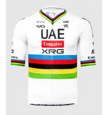 UAE TEAM EMIRATES-XRG maillot velo manches courtes Magistrale Ultra TADEJ POGACAR Champion du monde 2026