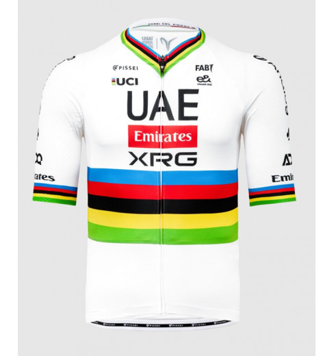 UAE TEAM EMIRATES-XRG maillot velo manches courtes Magistrale Ultra TADEJ POGACAR Champion du monde 2026
