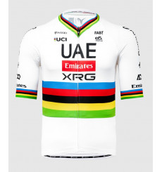 UAE TEAM EMIRATES-XRG maillot velo manches courtes Magistrale Ultra TADEJ POGACAR Champion du monde 2026