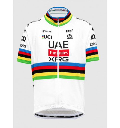 UAE TEAM EMIRATES-XRG Tadej Pogačar World Champion Kids' cycling jersey 2026
