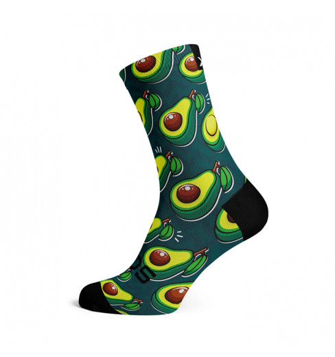 SOX FOOTWEAR Chaussettes v&eacute;lo Crew Avocado