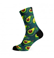 SOX FOOTWEAR Avocado Crew Cycling Socks