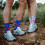 SOX FOOTWEAR Cherry Pink Crew Cycling Socks