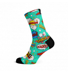 SOX FOOTWEAR Chaussettes v&eacute;lo Crew Comic