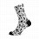 SOX FOOTWEAR Doodle White Crew Cycling Socks