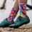 SOX FOOTWEAR Holographic Crew Cycling Socks