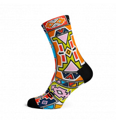 SOX FOOTWEAR Ndebele Crew Cycling Socks