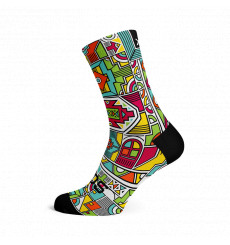 SOX FOOTWEAR Chaussettes v&eacute;lo Crew Ndebele 2.0