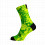 SOX FOOTWEAR Neon Slide Yellow Crew Cycling Socks