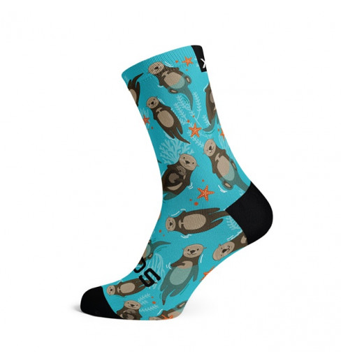 SOX FOOTWEAR Chaussettes v&eacute;lo Crew Otters