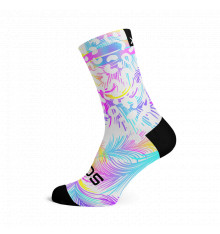 SOX FOOTWEAR Pastel White Crew Cycling Socks