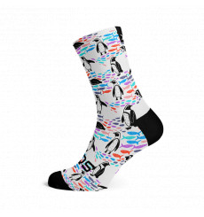 SOX FOOTWEAR Penguin Crew Cycling Socks