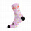SOX FOOTWEAR Pink Sheap Crew Cycling Socks