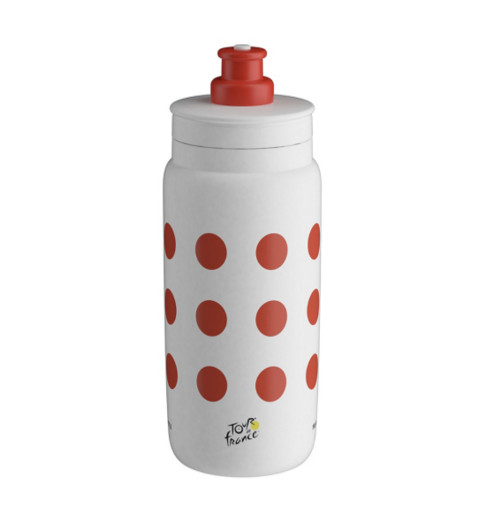 ELITE bidon velo FLY Teams Tour de France &agrave; pois 2026 - 550ml