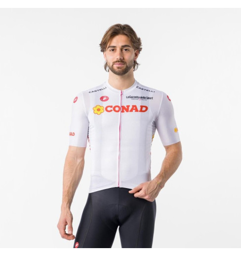 Maillot velo manches courtes COMPETIZIONE 4 GIRO D'ITALIA Maglia Bianca 2026