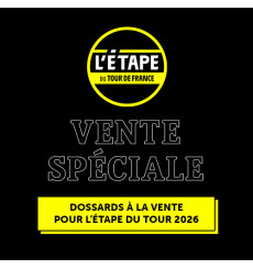 DOSSARD &Eacute;TAPE DU TOUR DE FRANCE 2026