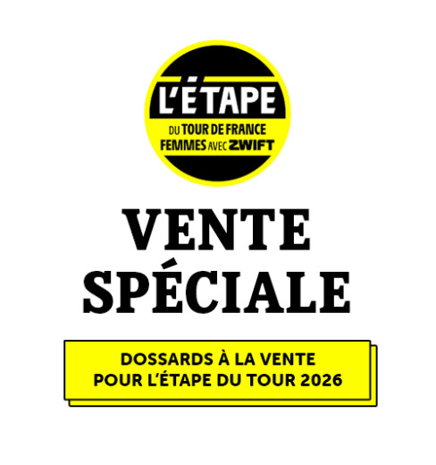 DOSSARD &Eacute;TAPE DU TOUR DE FRANCE Femmes avec Zwift 2026