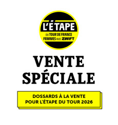 2026 TOUR DE FRANCE women Swift STAGE BIB REGISTRATION