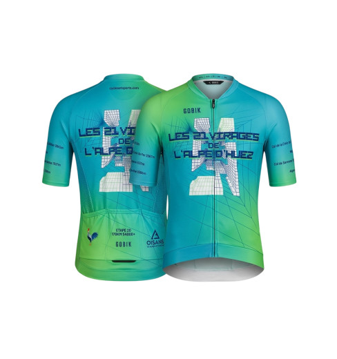 GOBIK maillot velo manches courtes unisexe CX 21 Virages de l'Alpe d'Huez 2026