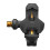 TIME XPRO 12SL road pedals - titanium axle - ceramic bearings - 51mm offset - carbon/gold + ICLIC 5° C1 cleats
