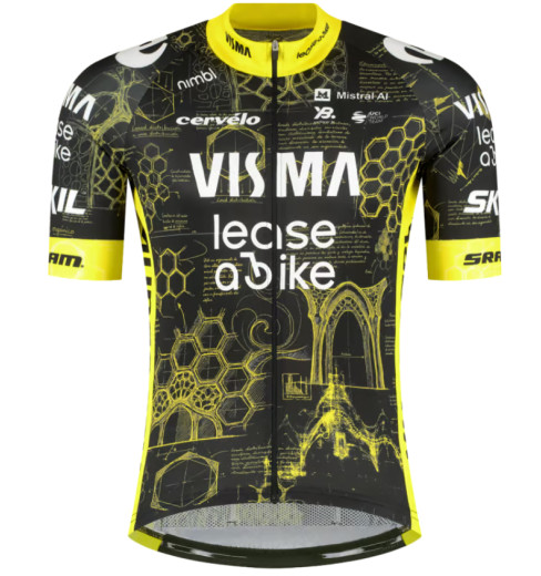 TEAM VISMA-LEASE A BIKE maillot v&eacute;lo manches courtes Replica Tour de France 2026