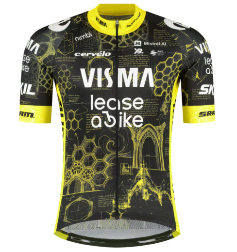 TEAM VISMA-LEASE A BIKE Tour de France junior's short-sleeved cycling jersey 2026