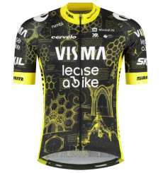 TEAM VISMA-LEASE A BIKE maillot v&eacute;lo manches courtes enfant Tour de France 2026