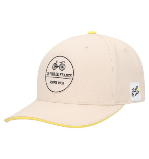 TOUR DE FRANCE 1903 Beige podium cap - 2026