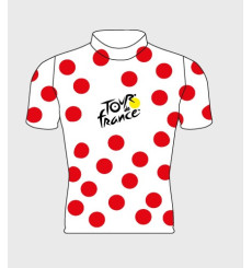 TOUR DE FRANCE magnet Maillot &agrave; Pois Rouges - Grimpeur