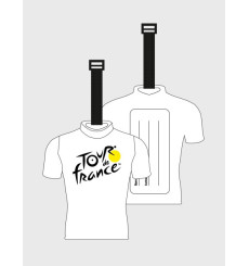 TOUR DE FRANCE &eacute;tiquette bagage Tour de France &ndash; Maillot Blanc