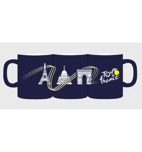 TOUR DE FRANCE Monuments Paris 3 mugs set 2026