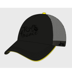 Tour de France Sportwear Black cycling cap - 2026