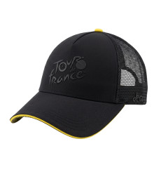 Tour de France Sportwear Black cycling cap - 2026