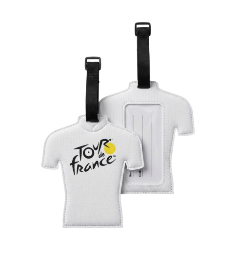 TOUR DE FRANCE &eacute;tiquette bagage Tour de France &ndash; Maillot Blanc