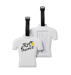 TOUR DE FRANCE &eacute;tiquette bagage Tour de France &ndash; Maillot Blanc